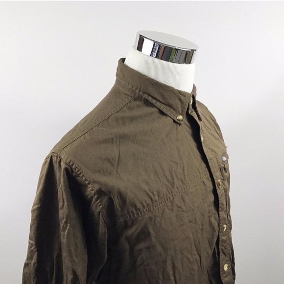 North Face Mens Xl mesh vented brown outdoor shirt - Picture 2 of 4